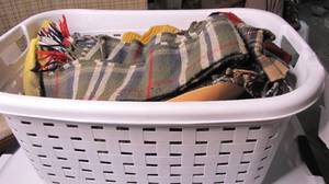 lot 357 image: wool scarves, long underwear 2xl, s...