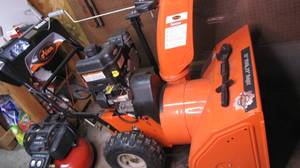 lot 1 image: ariens 11.5 hp snowblower, electric...