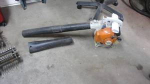 lot 10 image: still model sh55 leaf blower...