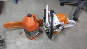lot 11 image: still model ms251c chain saw 17in c...