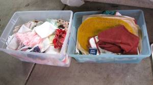 lot 399 image: 3 totes full of misc. check all pic...