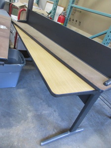 lot 206 image: HERMAN MILLER WORK TABLES