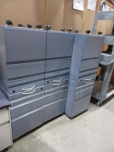 lot 111 image: MOBILE FILE PEDESTALS