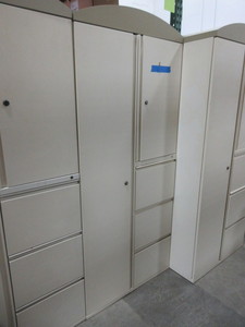 lot 112 image: HERMAN MILLER MERIDIAN PERSONAL STORAGE AND FILE UNIT