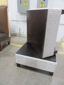 lot 118 image: UPHOLSTERED LOUNGE COFFEE TABLES