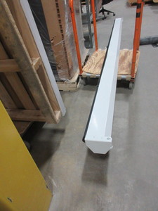 lot 120 image: DA LITE WALL MOUNT 10 FOOT WIDE PROJECTOR SCREEN