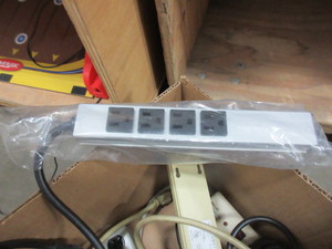 lot 140 image: POWER STRIPS AND SURGE PROTECTORS- SOME ARE NEW