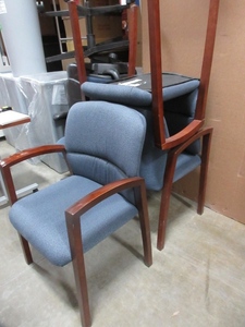lot 317 image: KIMBALL RECEPTION CHAIRS