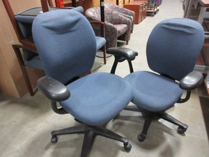 lot 318 image: HERMAN MILLER AMBI CHAIRS