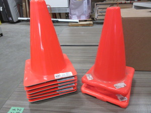 lot 169 image: NEW ORANGE CONES