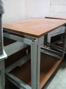lot 408 image: OFS BRANDS WORK TABLES