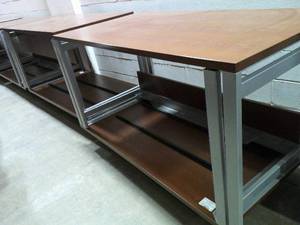 lot 410 image: OFS BRANDS WORK TABLES