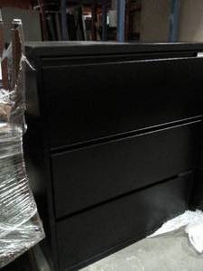 lot 416 image: HERMAN MILLER MERIDIAN LATERAL FILE CABINET
