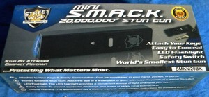 lot 115 image: ((BRAND NEW)) Mini SMACK 20,000,000 Stun Guns (Black)