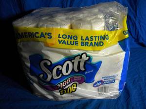 lot 121 image: OpenNew   Scott Brand Toilet Paper - 32 Individually Wrapped Rolls