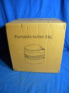 lot 157 image: Brand New GlareWheel 6.3-Gallon Portable Toilet