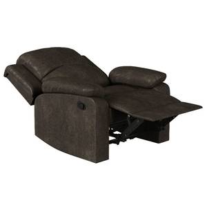 lot 117 image: New  Relax-A-Lounger Dayton Faux Leather Recliner  (MSRP $339.99)