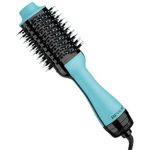 lot 4 image: New  Revlon One-Step Hair Dryer and Volumizer - Aqua  (MSRP $69.99)