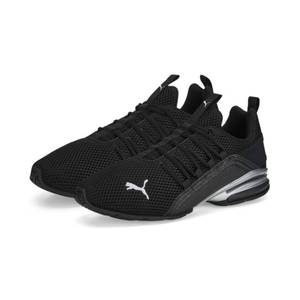 lot 8 image: New  PUMA Mens Axelion LS Running Shoe - Black & White