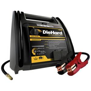 lot 92 image: New  DieHard Portable Power 950 Peak Amp Charger - MSRP $199.99