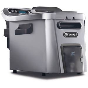 lot 86 image: NewOpen Box  DeLonghi Livenza 135-Oz. Deep Fryer with EasyClean System - MSRP $219.99