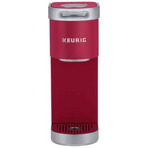 lot 76 image: New  Keurig K-Mini Plus Brewing System - Cardinal Red - MSRP $134.99