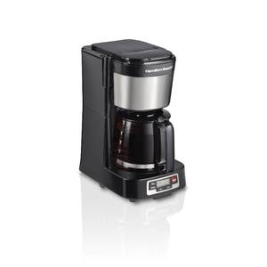 lot 73 image: New  Hamilton Beach Compact 5-Cup Programmable Coffeemaker
