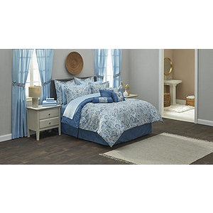 lot 53 image: New  Caden 30-Pc. Bedroom Super Set - Queen - MSRP $139.99
