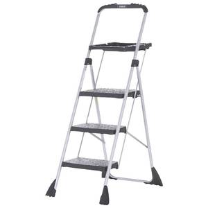lot 52 image: New  COSCO Step Ladder with Work Platform - MSRP $79.99