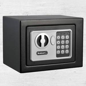 lot 39 image: New  Stalwart Electronic Deluxe Digital Safe - MSRP $49.99