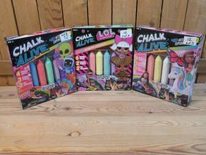 lot 12 image: Lot of THREE Chalk Alive 4D Interactive Expriences