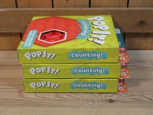 lot 10 image: LOT OF THREE Chuckle & Roar Pop It Counting Educational Travel Game