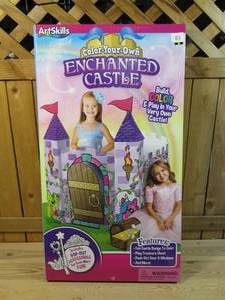 lot 61 image: Color Your Own Enchanted Castle