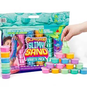 lot 59 image: SlimyGloop Slimy Sand 48 Piece Variety Pack