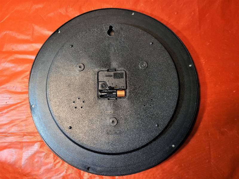 lot 7 image: 13 12 Diameter Equity Wall Clock