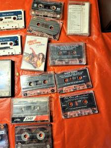 lot 26 image: Panosonic Sereo Cassette Player ( Reversible) and Cassettes with Case
