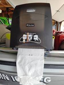 lot 30 image: Kimberly-Clark Professional Sanitouch Roll Towel Dispenser