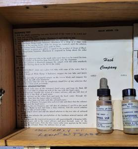 lot 64 image: Hach Company Ames Iowa Water Test Kit - Model 15B