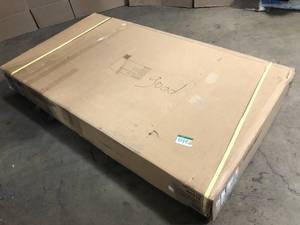 lot 9 image: 62 in. Adjustable Height Work Table in White by Husky  Customer Returns See Pictures