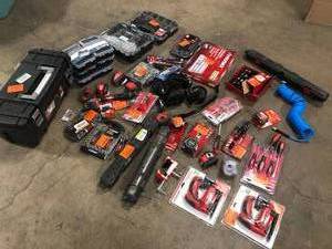 lot 31 image: Lot of Mixed Tools and  Hardware  Various Models and Conditions Customer Returns See Pictures