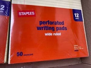 lot 141 image: Writing Pad Notepads