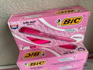 lot 96 image: BIC Pink Highlighters