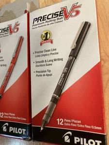 lot 131 image: Pilot Precise V5 Pens