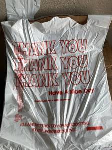 lot 126 image: Thank You Shopping Bags