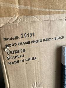 lot 71 image: Black Document Frames