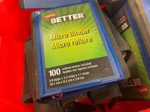 lot 50 image: Micro Binders