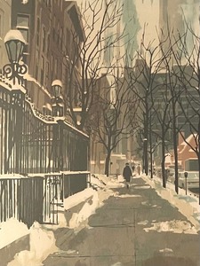 lot 173 image: Winter Rush Limited Edition Framed Print by Dan Siculan