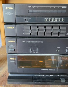 lot 209 image: AIWA Stereo Cassette Receiver