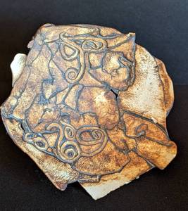 lot 41 image: Three Unique Artisan Pieces of Studio Pottery