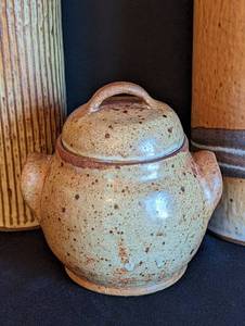 lot 113 image: Three Pieces of Studio Pottery